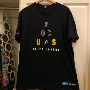 Los Angeles Lakers 2020 Season Opener Shirt XL